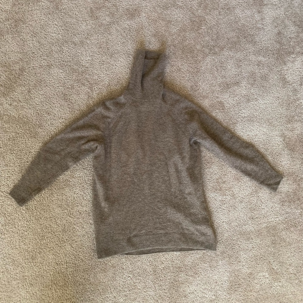Brown Turtle-neck
